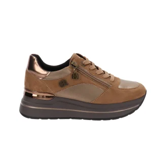 Queen Helena - Sneakers Donna in Similpelle e tessuto