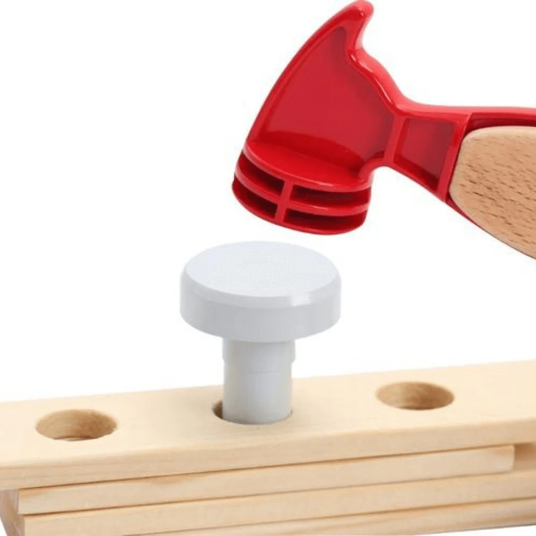 Banco da lavoro 2 in 1 per giocare e disegnare | 78 Pezzi - immagine 9