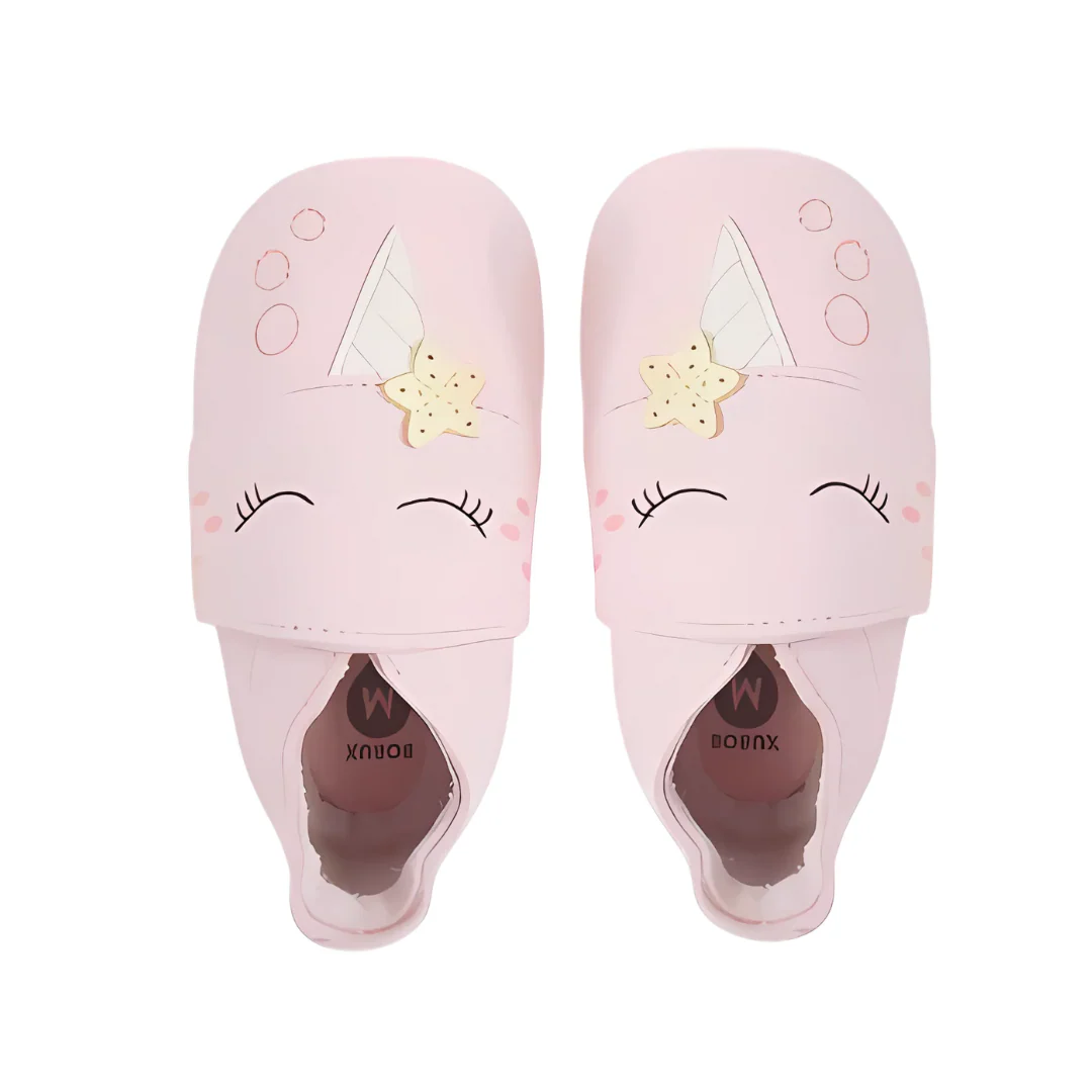 Bobux Soft Sole | Soft Sole Narwal Parfait Pink