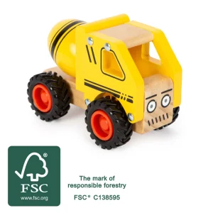 Gioco in Legno Camioncino Betoniera