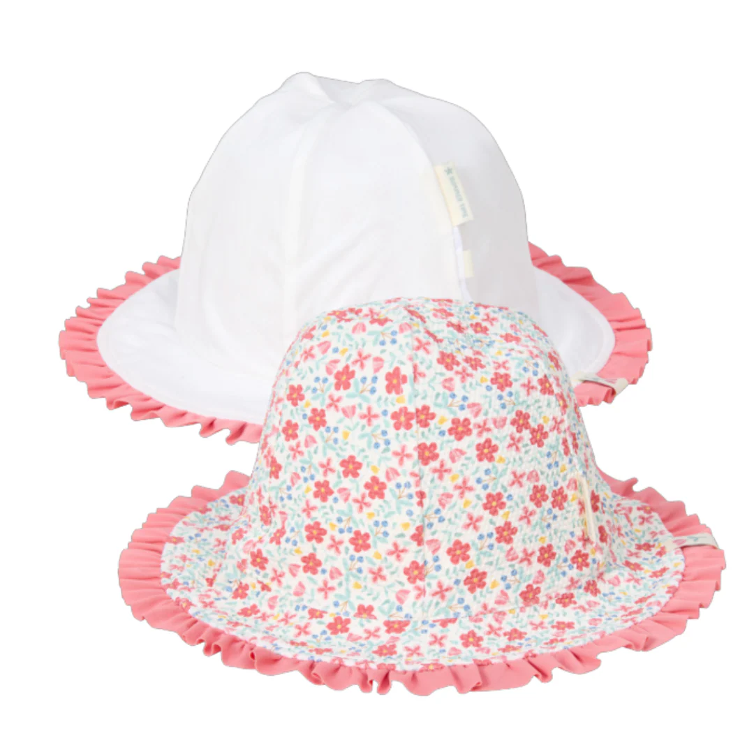 Little Dutch – Cappello Reversibile Sunny Flowers - immagine 3
