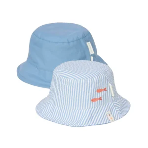 Cappello Estivo Bambino - Little Duch - Blue Reversibile