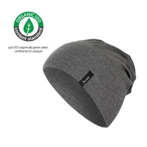 Cappello Bimbo in jersey Antracite - Certificato Oeco tex 100