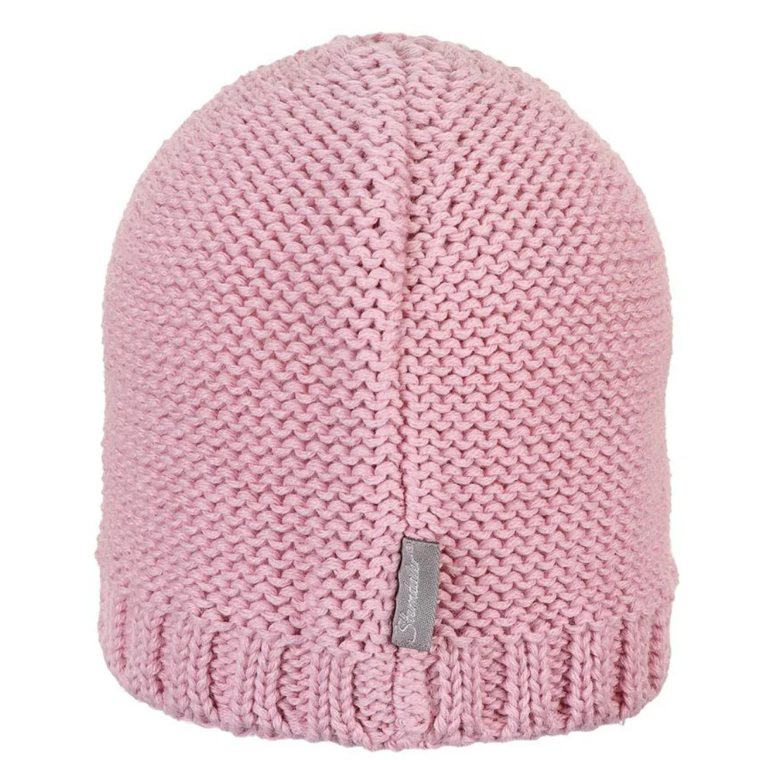 Cappello lana bimba - Rosa - in Lana Merino - immagine 3