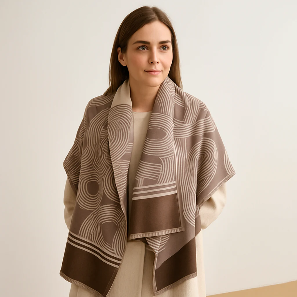 Sciarpa elegante e senza tempo Louvre | La Parisienne - immagine 3