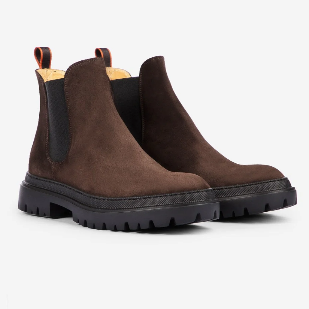 Cortina Scamosciato Marrone Scuro