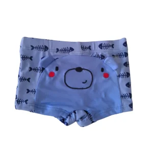 Costume estivo a pantaloncino | Celeste