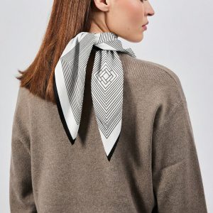 Sciarpa 100% seta Signature | La Parisienne
