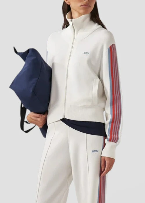 SS26-JAPW-028W GIACCA SPORT DONNA BIANCA