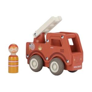 Little Dutch Camion dei Pompieri - Giocattolo in Legno