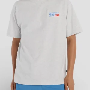 SS26-MT41908AHH MAGLIETTA ATHLETIC PREMIUM LOGO T-SHIRT COL.ASH HEATHER