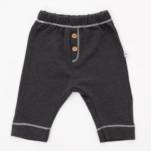 Pantaloncino in fibra di bambù - Antracite