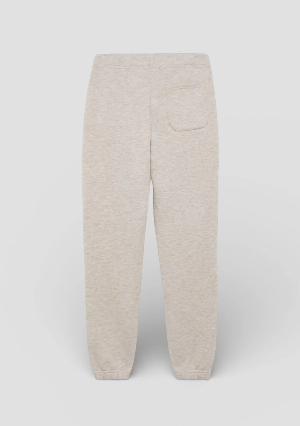 SS26-SPPM-003M PANTALONE IN FELPA UOMO GRIGIO MELANGE - immagine 4