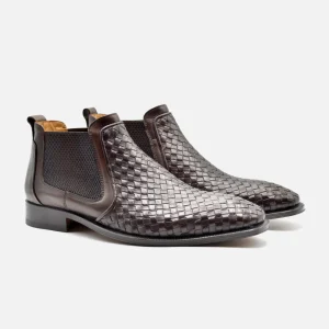 Ravenna Intrecciato Marrone Scuro