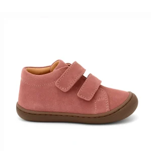 Scarponcini morbidi in pelle scamosciata Old Pink - Lunella