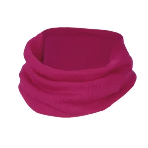 Sciarpa Girocollo Lana-Seta Biologica - Orchidea - Raspberry