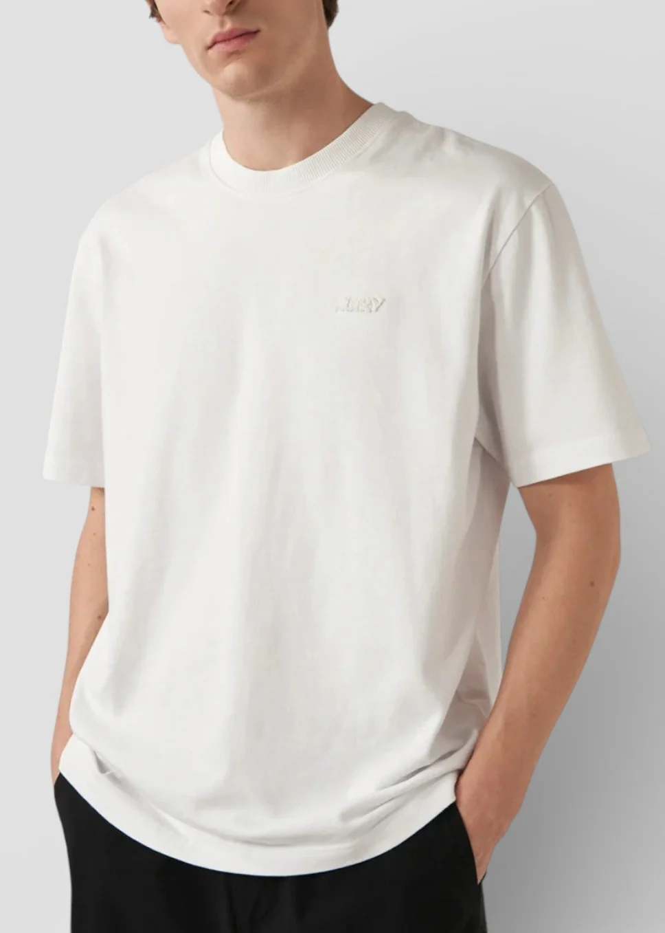 SS26-TSPX-053W T-SHIRT UNISEX HEAVY JERSEY WHITE