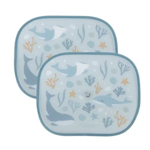 Set Tendine Parasole Auto Universali - Celeste