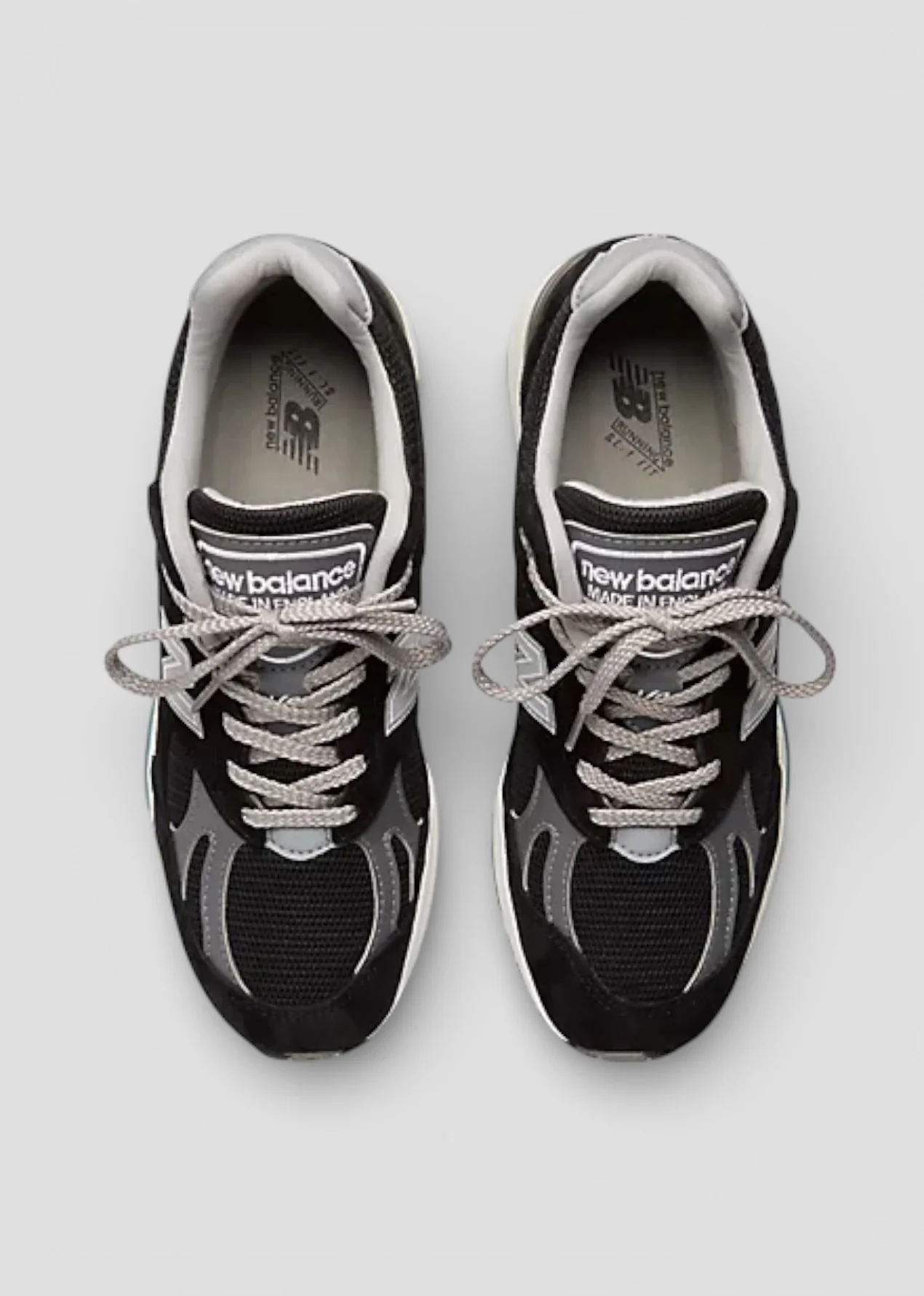 SS26-U991BK2 SNEAKER UOMO PIGSKIN/SYNTHETIC/MESH COLORE BLACK D - immagine 4