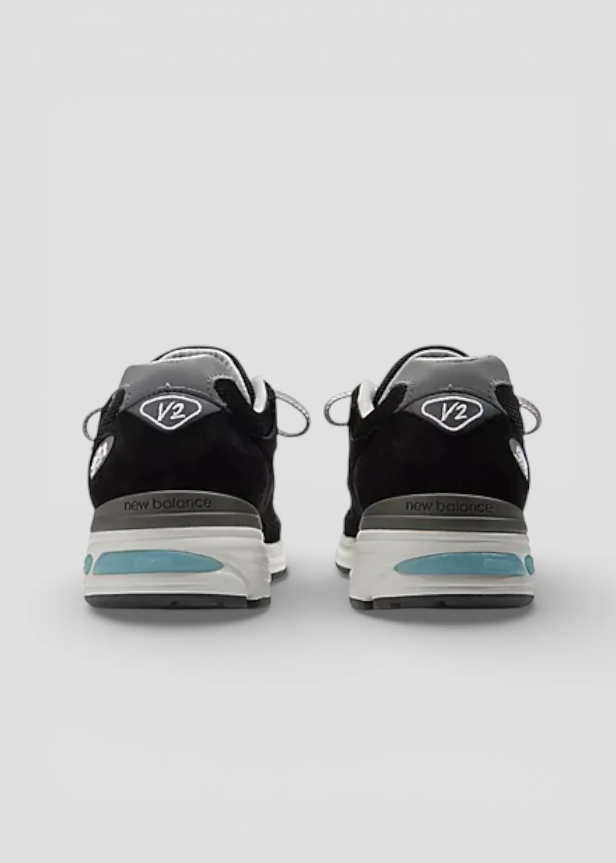 SS26-U991BK2 SNEAKER UOMO PIGSKIN/SYNTHETIC/MESH COLORE BLACK D - immagine 5